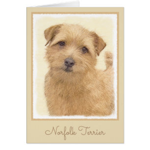 Norfolk Terrier Peinture - Art Chien original
