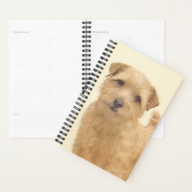 Norfolk Terrier Peinture - Art Chien original (Devant avec enveloppe)