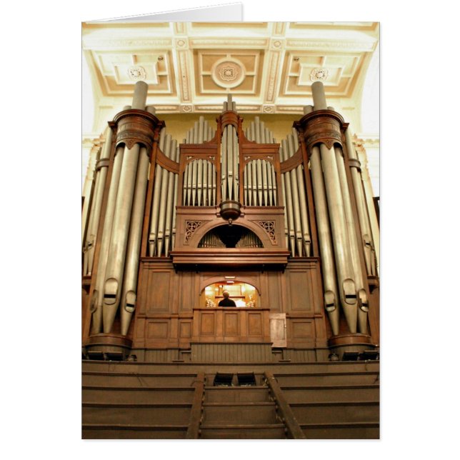 Norman and Beard pipe organ (Devant)