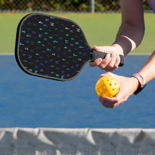 Normandes À La Raquette De Pickleball De Nuit