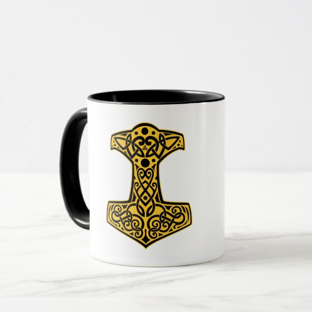 Norse Hammer Mug (Devant gauche)