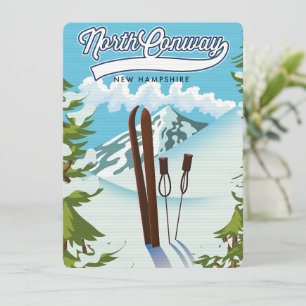 North Conway New Hampshire, pour skier