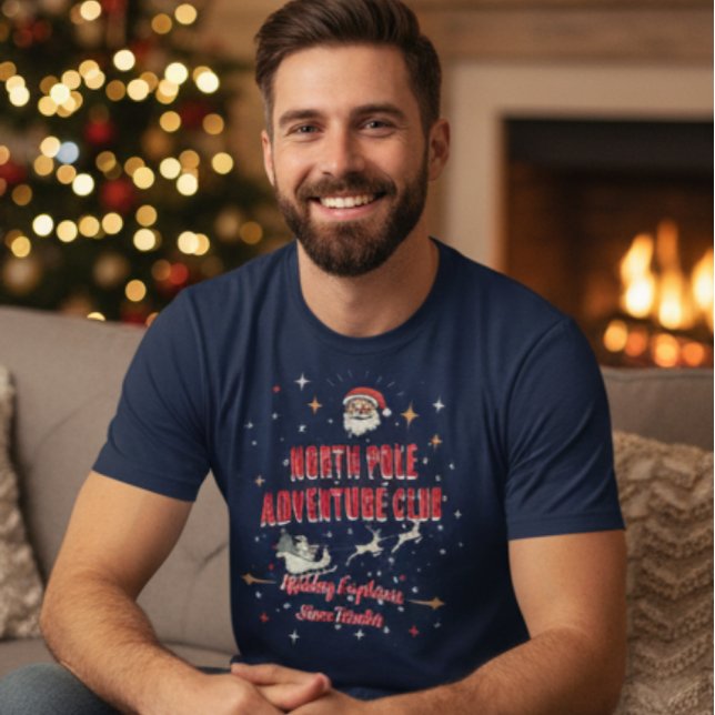 NORTH POLE ADVENTURE CLUB T-Shirt (Créateur téléchargé)