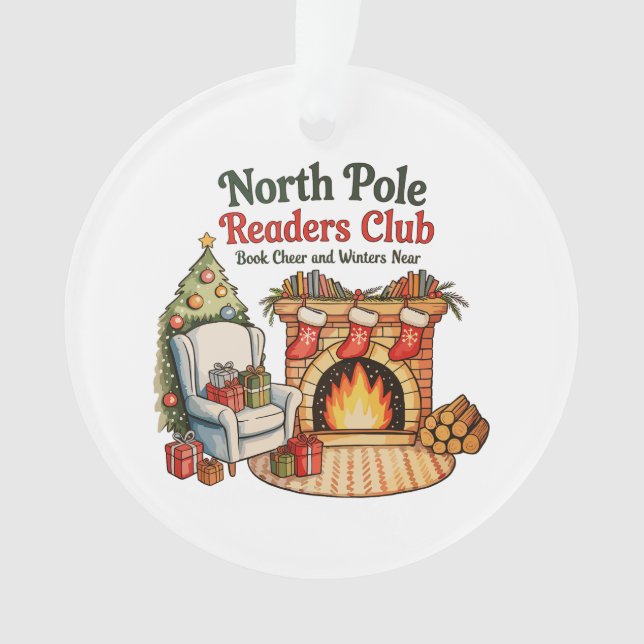 North Pôle Lecteurs Club Livres de Noël Xmas Lover (devant)
