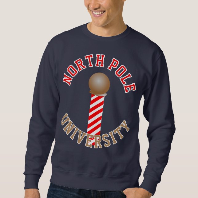 North Pole University Sweatshirt (Devant)