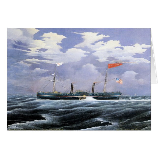 North Star Steam Yacht 1852 (Devant horizontal)