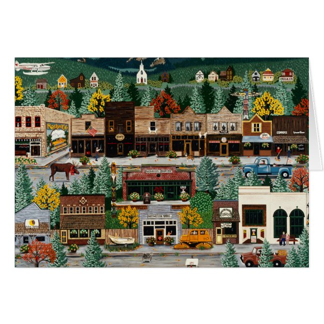 "Northern Exposure" ~ Roslyn, Washington (Devant horizontal)