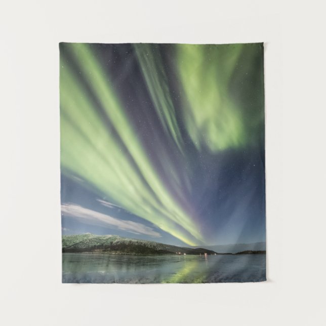 Northern Lights Norvège Tapisserie (Devant)