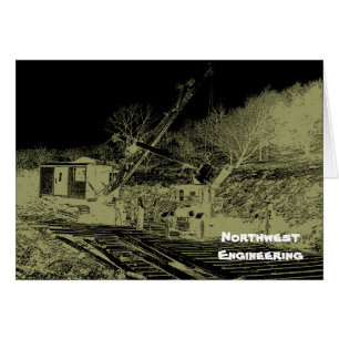 NORTHWEST ENGINEERING CRANE OPÉRATEUR DARK ART