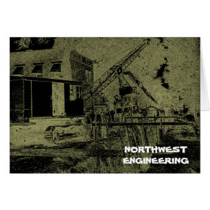 NORTHWEST ENGINEERING CRANE OPÉRATEUR DARK ART