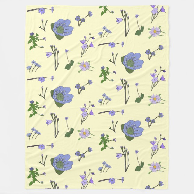 Northwoods Natural Purples polaire couverture (Devant)