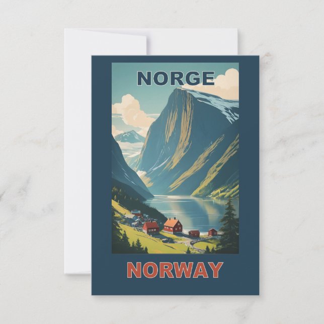 Norvège de texte personnalisé (Devant)