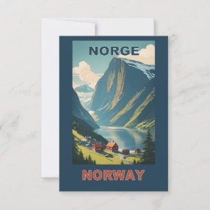 Norvège de texte personnalisé