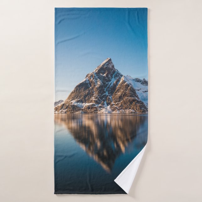 Norvège Lofoten (Serviette de bain)