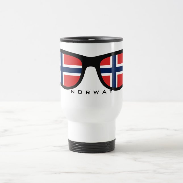 Norvège Shades tasses personnalisées (Centre)