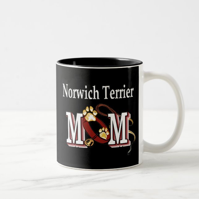 Norwich Terrier Maman Mug (Droit)