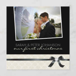 Nos Cartes de Noël avec Photo d'invitation pour le