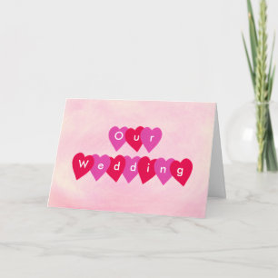 Nos cartes d'invitation de mariage, mariage cardia