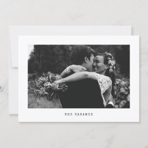 Nos Casamos - foto boda anuncio Espagnol
