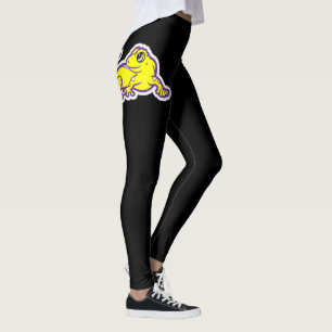 Nos leggings "Elvis" en violet