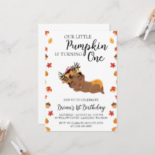nos petites invitations d'anniversaire de citrouil