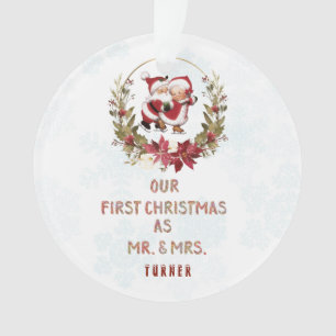 Nos premiers flocons de neige Poinsettia