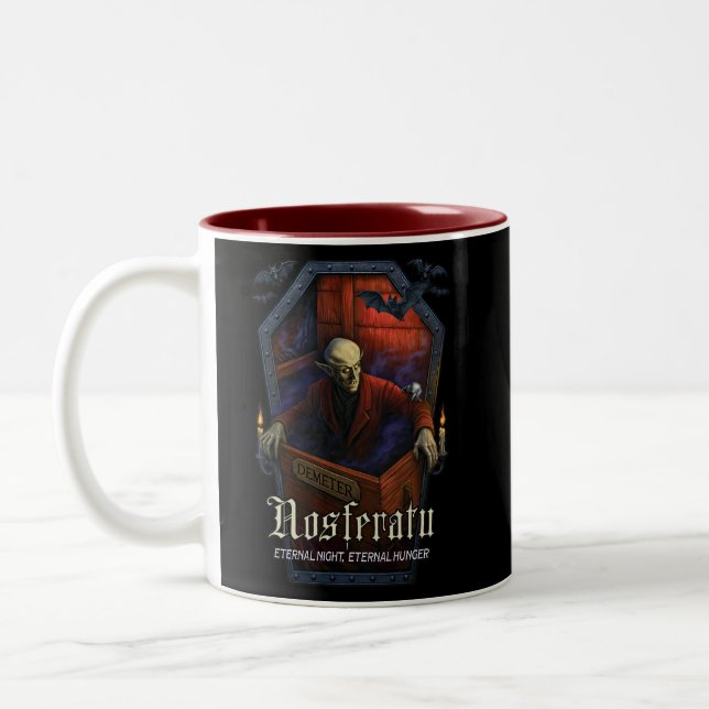 Nosferatu Demeter Coffin Edition Mug (Gauche)