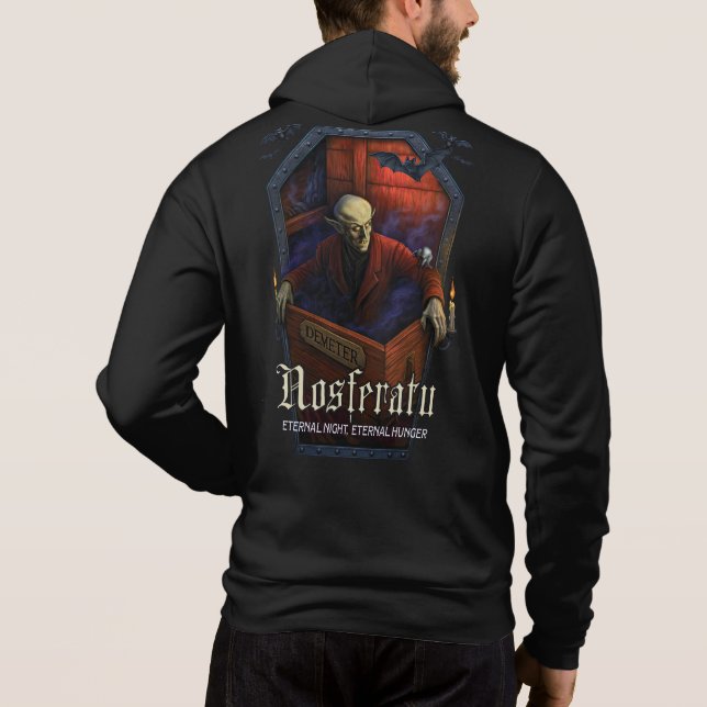Nosferatu Demeter Coffin Edition Sweat - shirt à c (Dos)