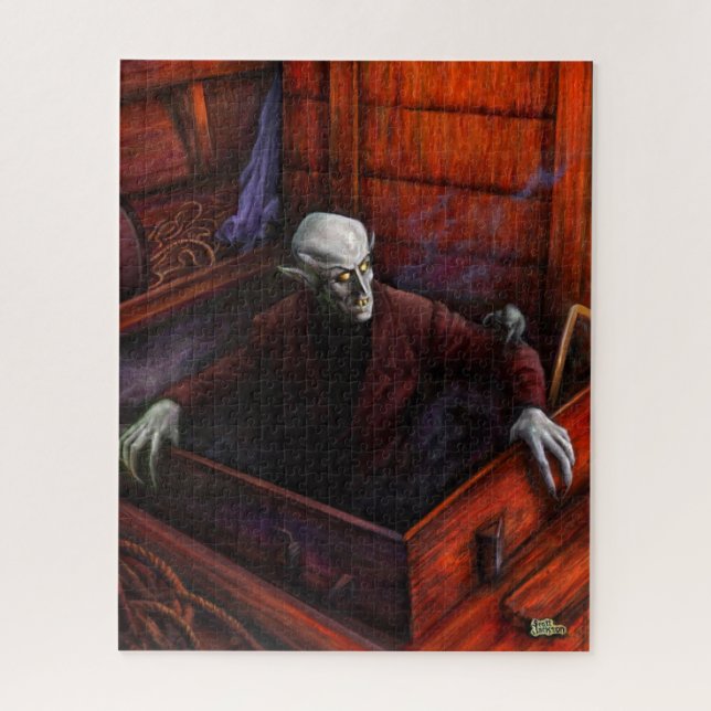 Nosferatu Demeter Pleine Scène Puzzle (Vertical)