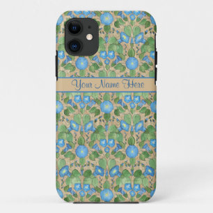 Nostalgique Blue Morning Glory iPhone 5/5s Coque