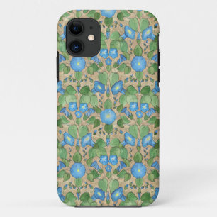 Nostalgique Blue Morning Glory Iphone 5/5s Coque