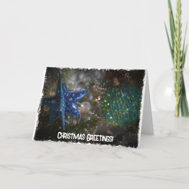 Nostalgique et Vintage carte de Noël (Devant)