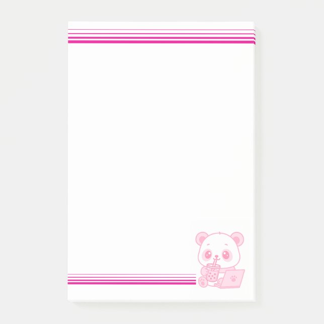 Notas Post-it®  Panda Lindo (Devant)