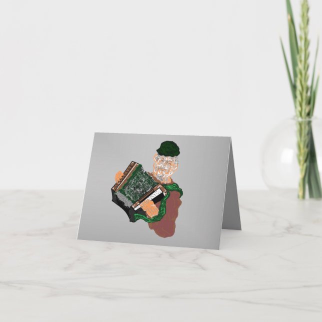 Note : Accordion Player (Devant)
