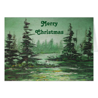 Note Carte Ann Hayes Peinture Green Forest