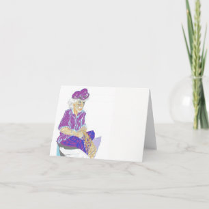 Note Carte vierge à l'intérieur des pêcheurs grecs