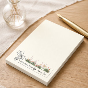 Note de la Queen Bee Post-It Notes