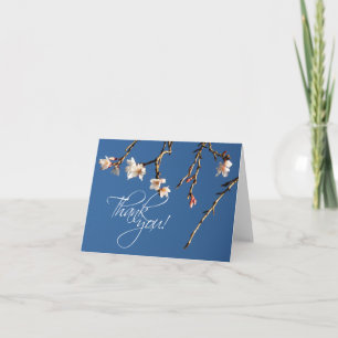 Note de Merci de fleurs de cerisier