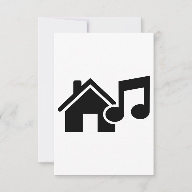 Note de musique de maison (Devant)