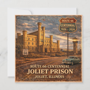Note de voyage de la prison de Joliet sur la route