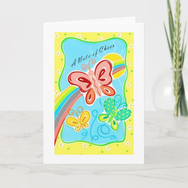 Note d'Encouragement-Un de carte d'acclamation (Devant)