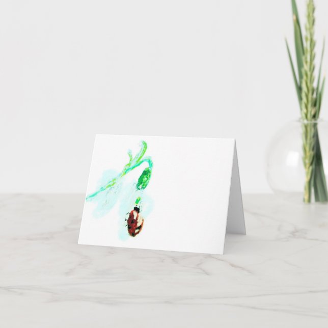 Note : Fleur nord-américaine W/ Ladybug (Devant)