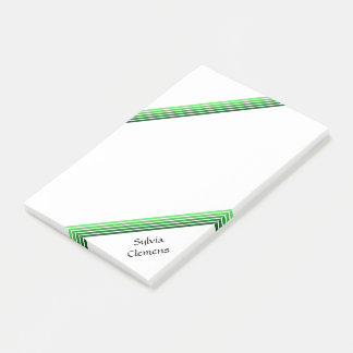 Note post-it - Nuances de vert