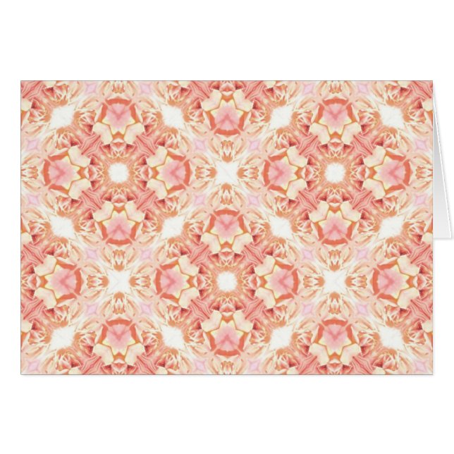 Note rose de motif (Devant Horizontal)