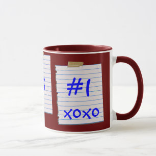 Notes d'amour pour la tasse de Grampa