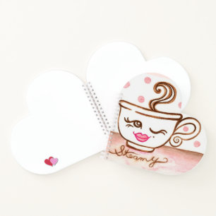Notes d'amour vapeur Carnet cadeau