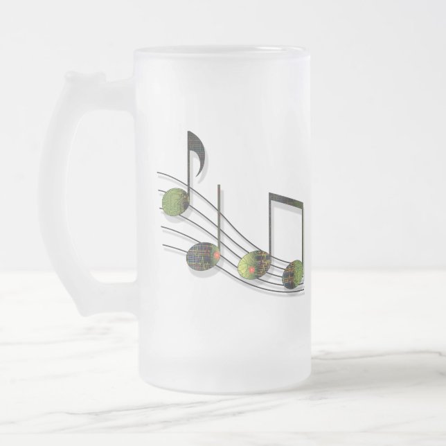 Notes de dubstep Mug (Gauche)