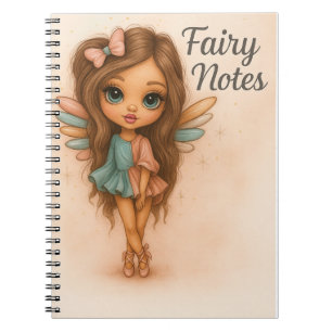 Notes de Fée Journal de Fée Mignon Pastel