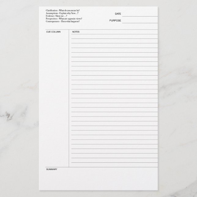 Notes de focus (Devant)