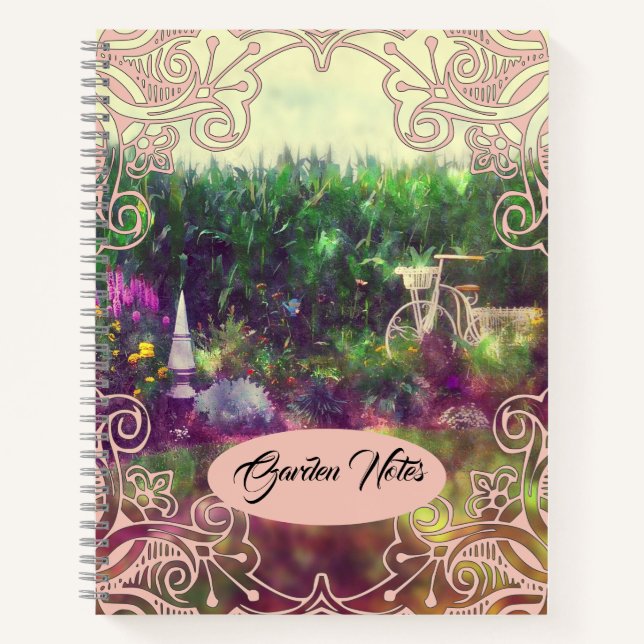 Notes de jardin Carnet spiral (Devant)